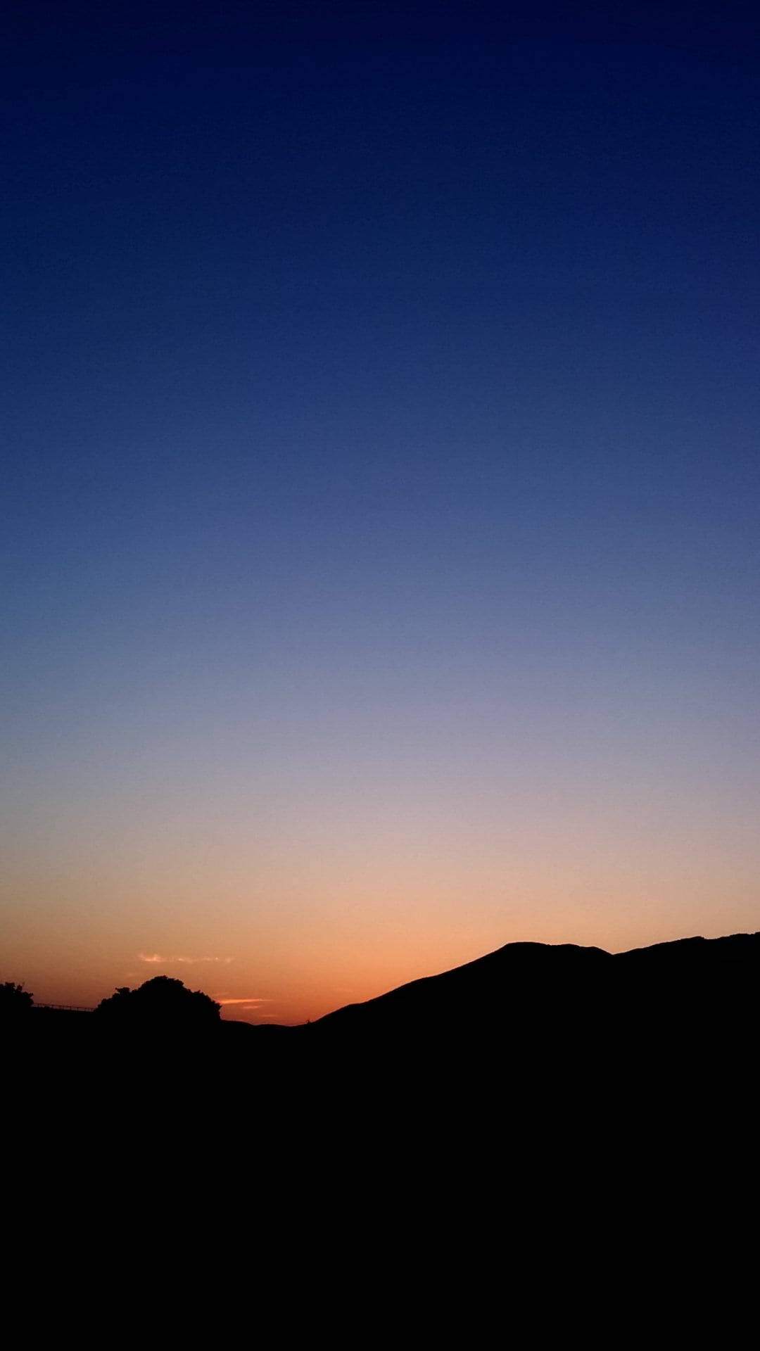 Sunrise On Mountain Silhouette iPhone X Nature Wallpaper
