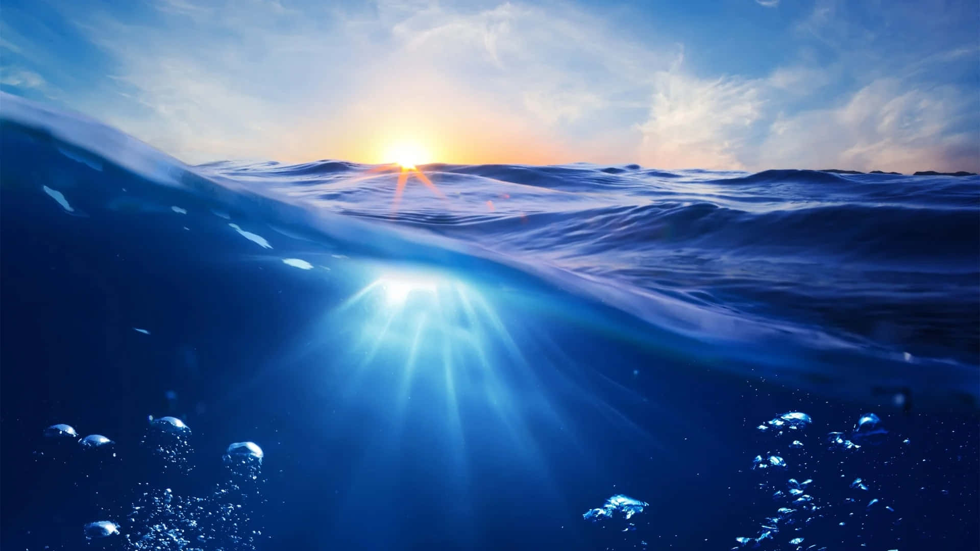 Sunrise Underwater View.jpg Wallpaper