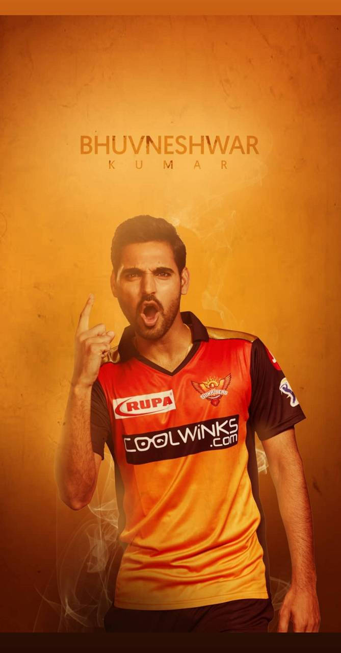 Sunrisers Hyderabad Orange Kumar Poster Wallpaper