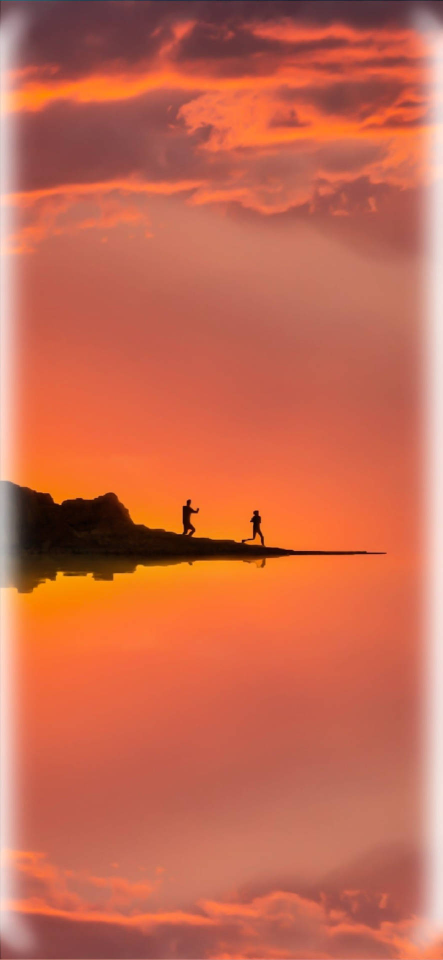 Sunset And Lovers On Samsung Full Hd