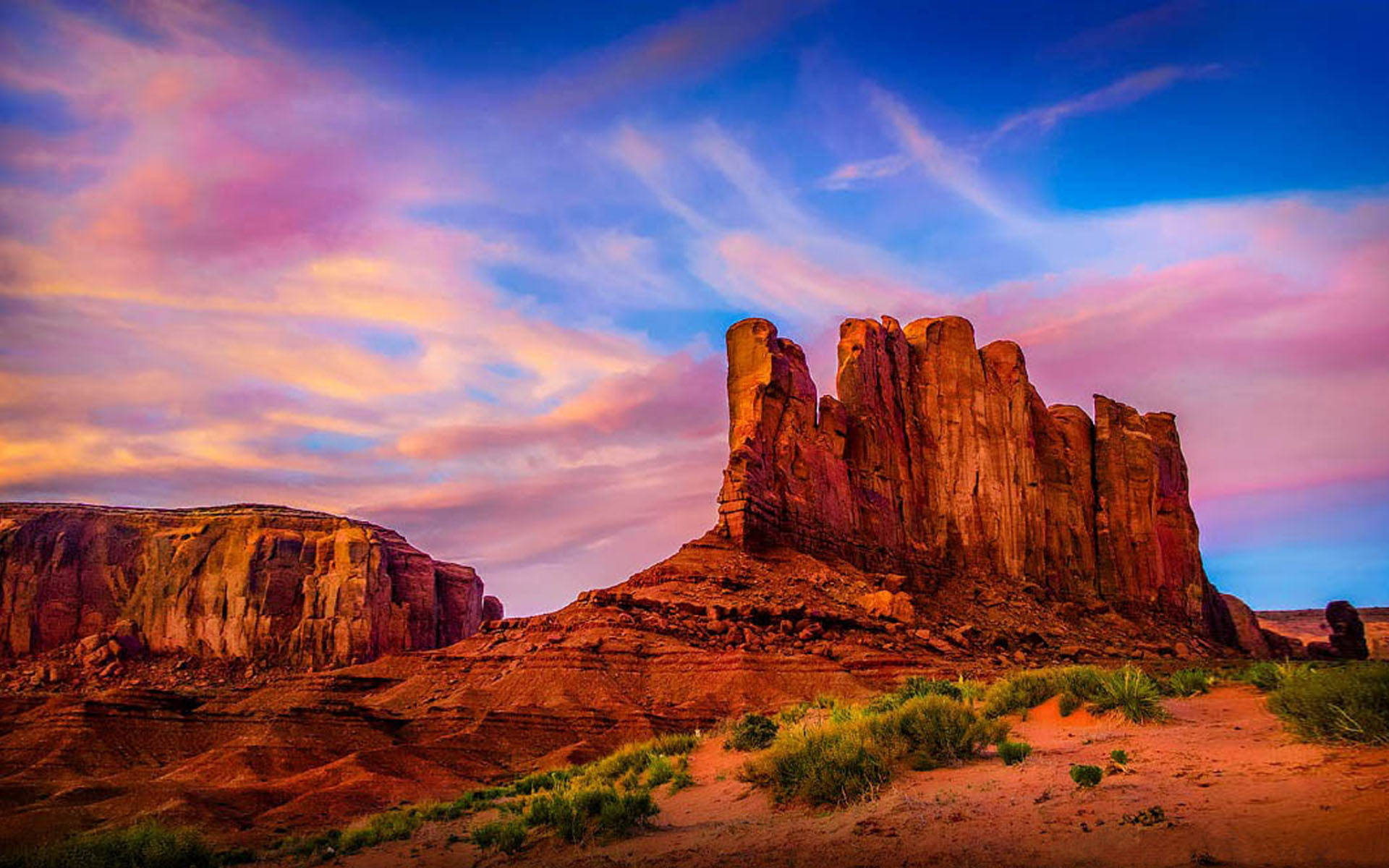 Sunset At Arches National Park Wallpaper