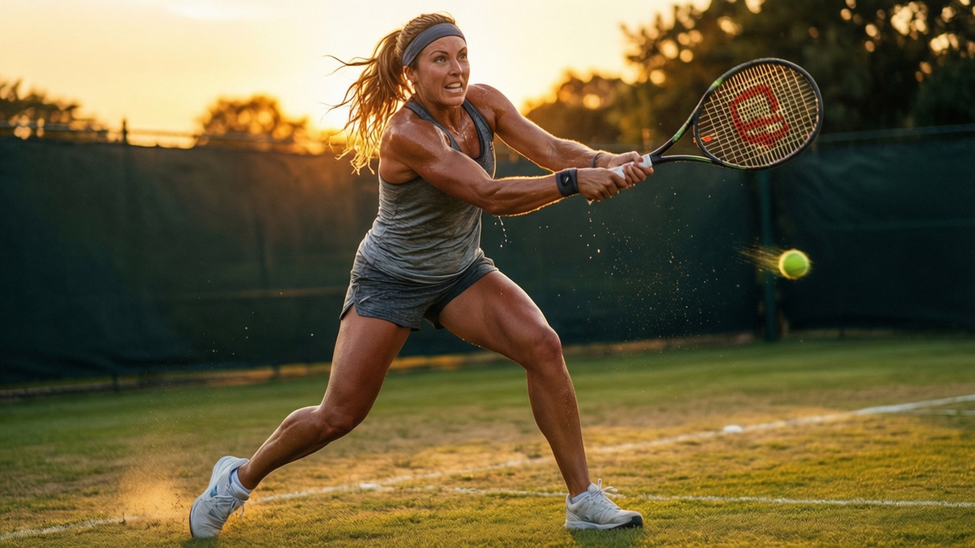 Sunset Backhand Fonds d'écran