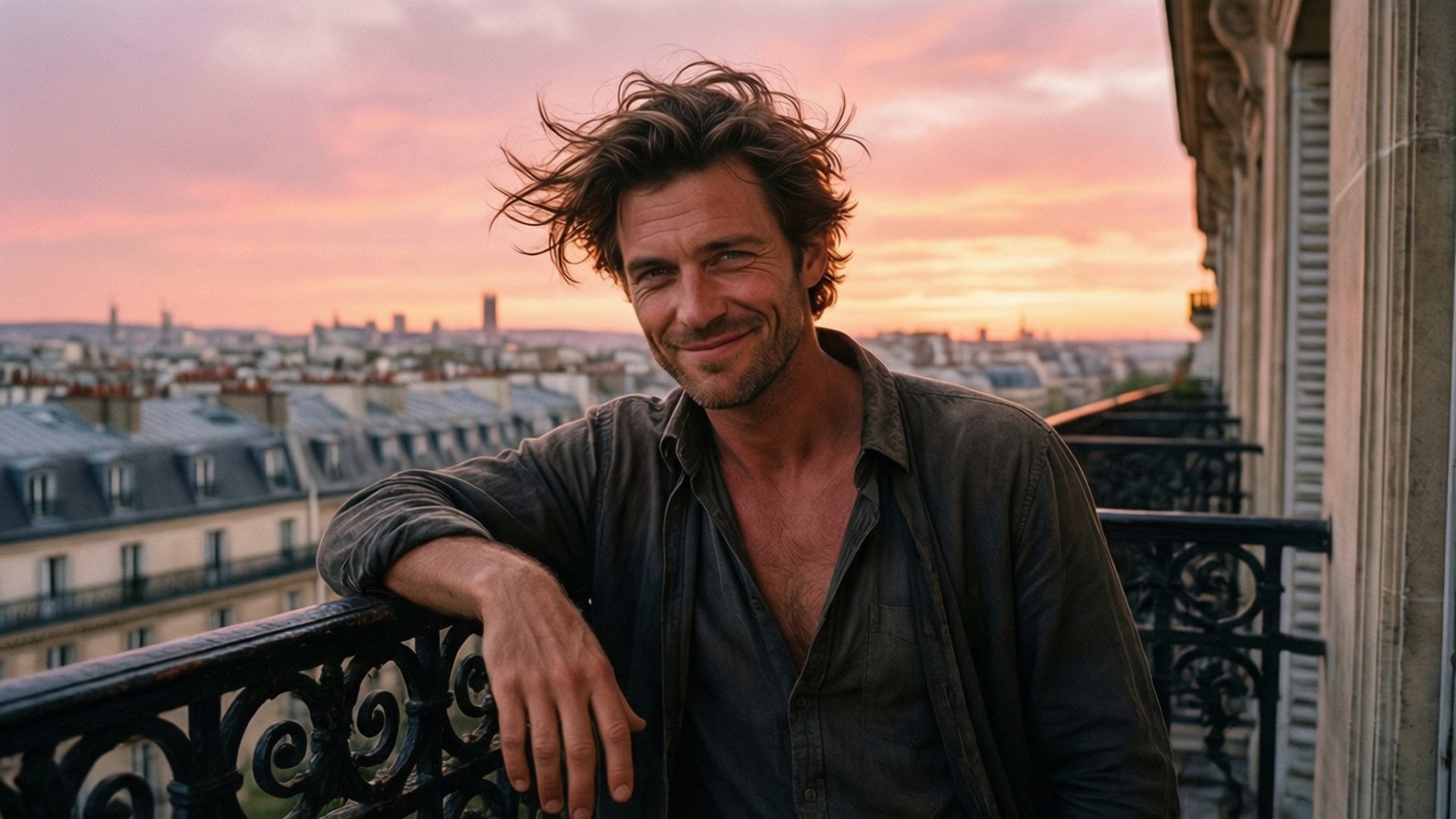 Zonsondergang Balkon Charisma Achtergronden