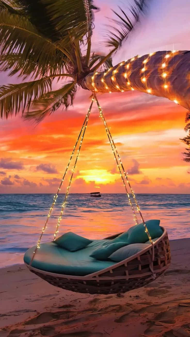 Sunset Beach Comfy Hammock Picture