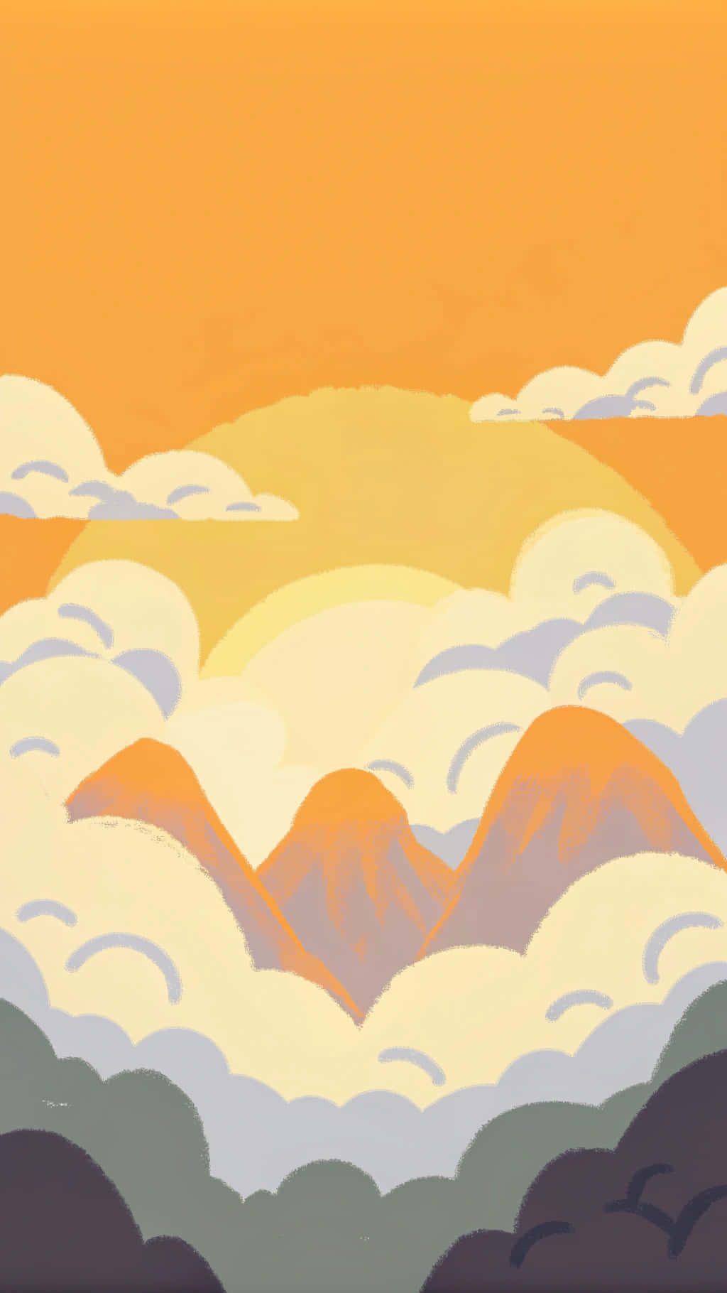 Sunset Clouds Wallpaper