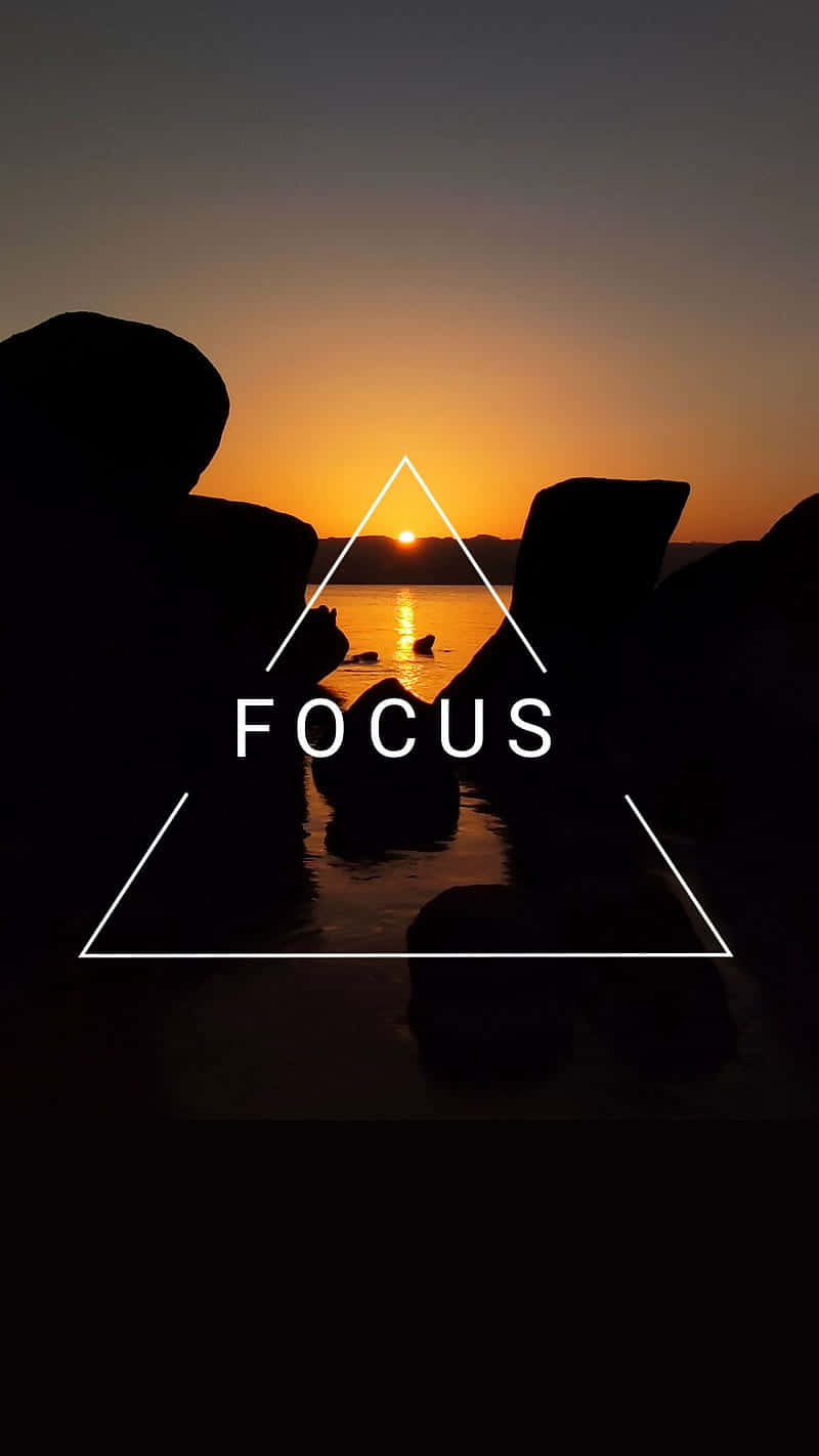 Sunset Focus Inspiration Wallpaper Wallpaper