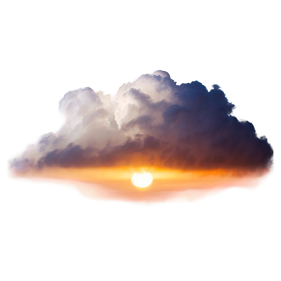 Sunset Fog Transparent Png Wxo PNG