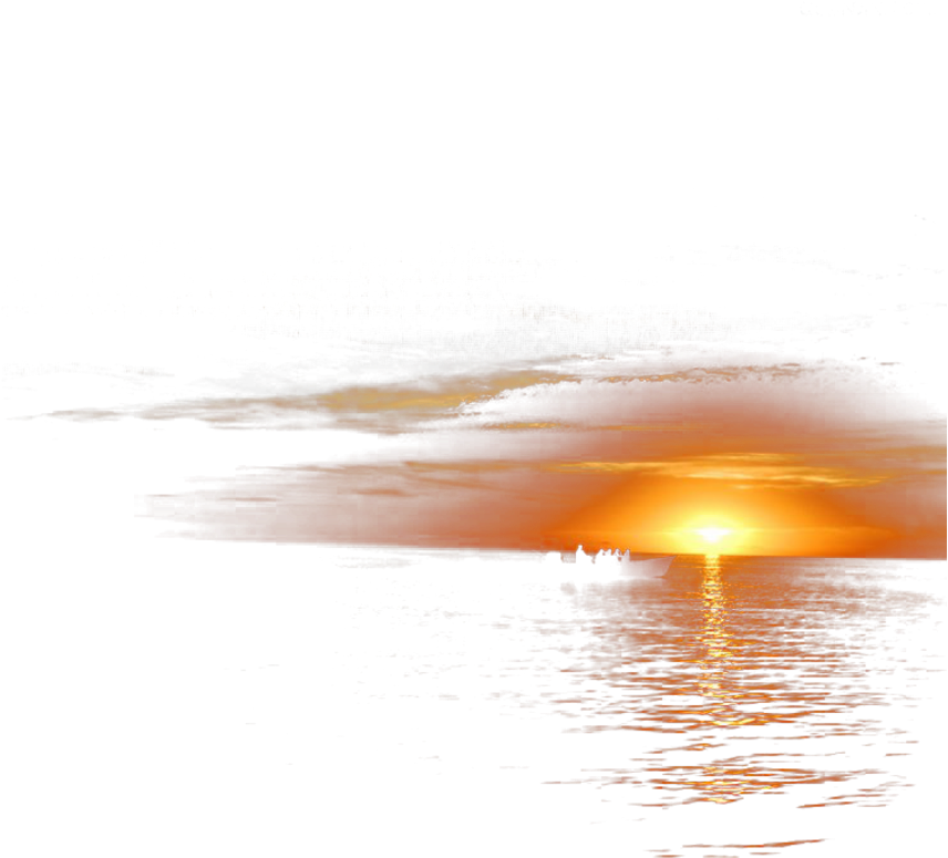 Sunset Glow Over Water.jpg PNG