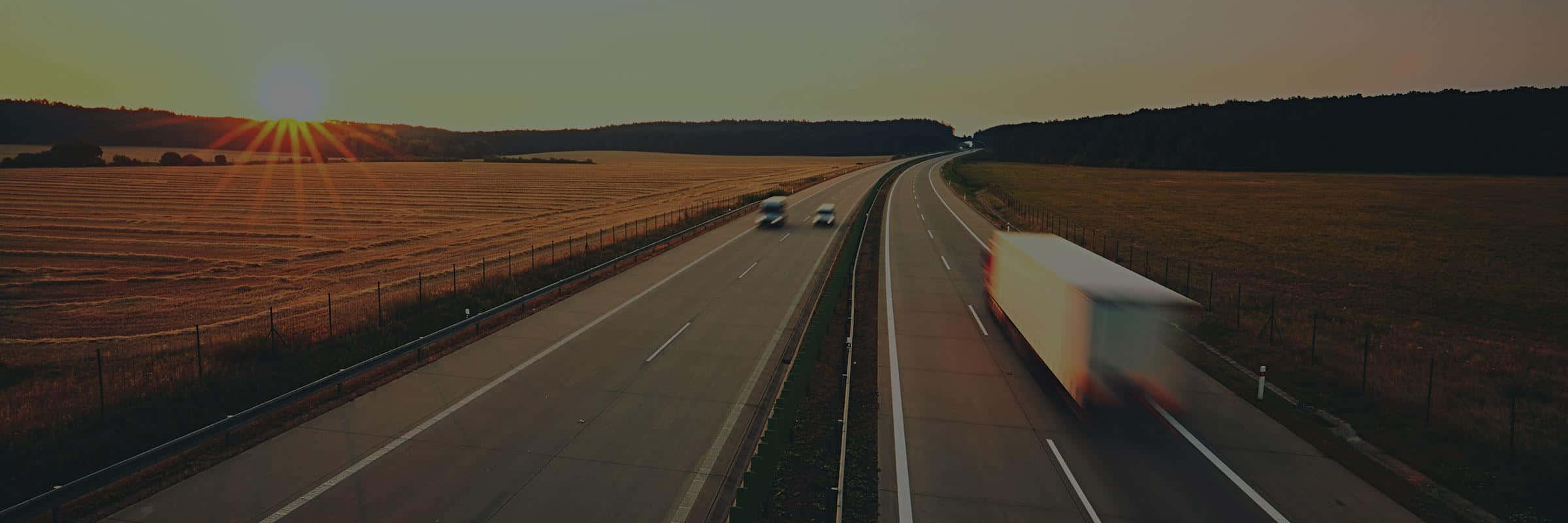 Sunset Highway Drive Windsor Wallpaper