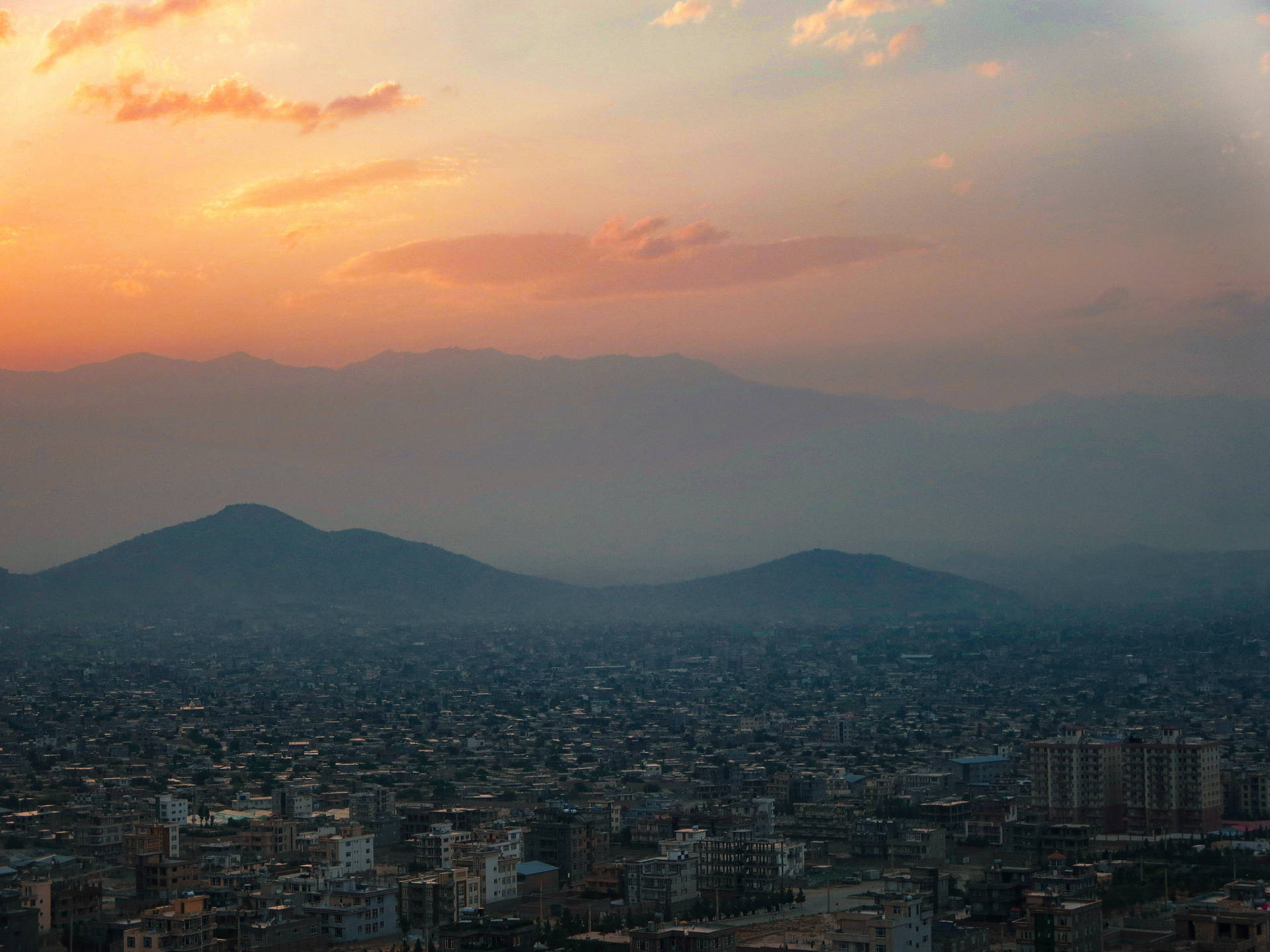 Sunset In Kabul