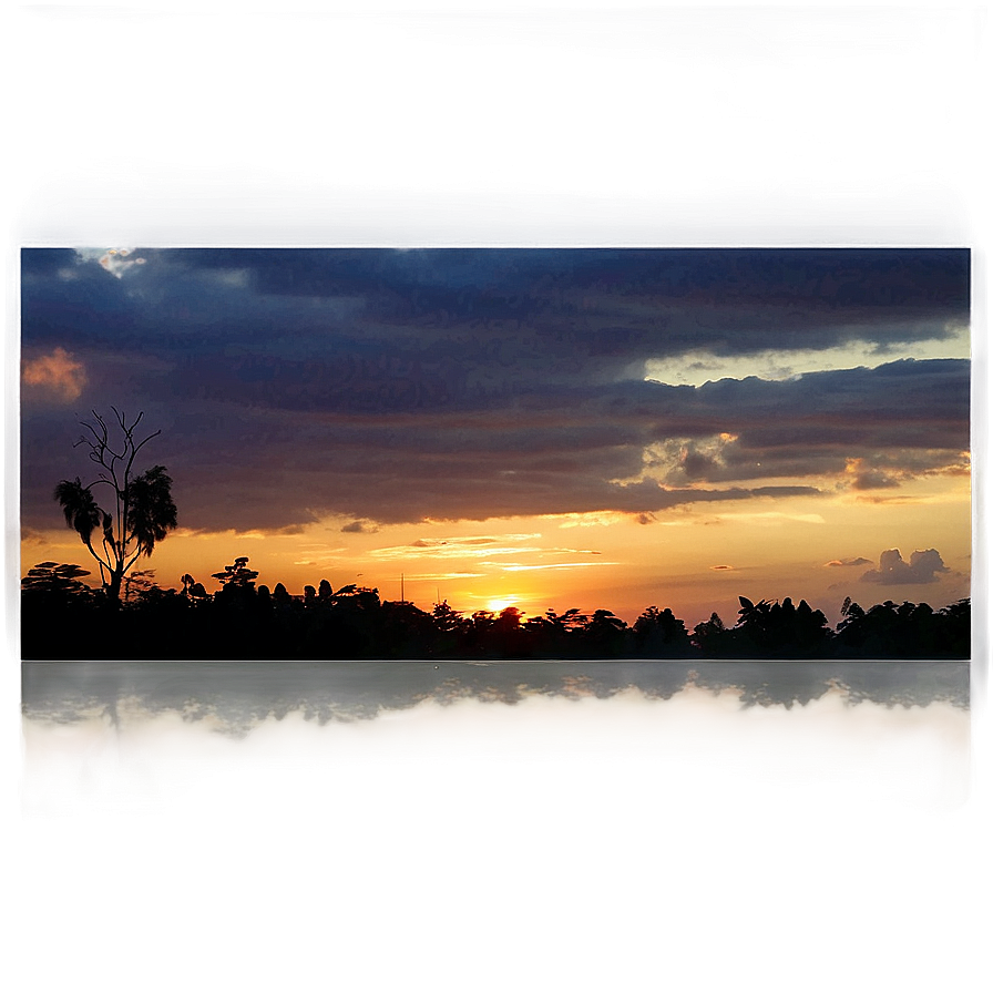 Sunset In The Countryside Png 33 PNG