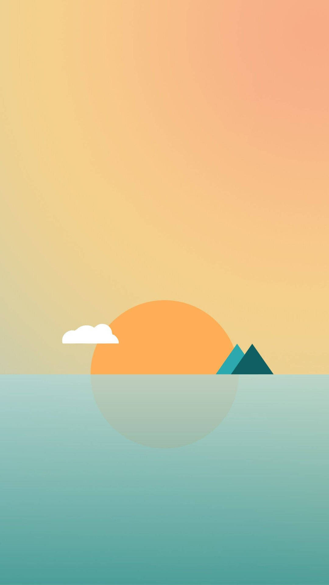 Sunset Iphone Themed Wallpaper