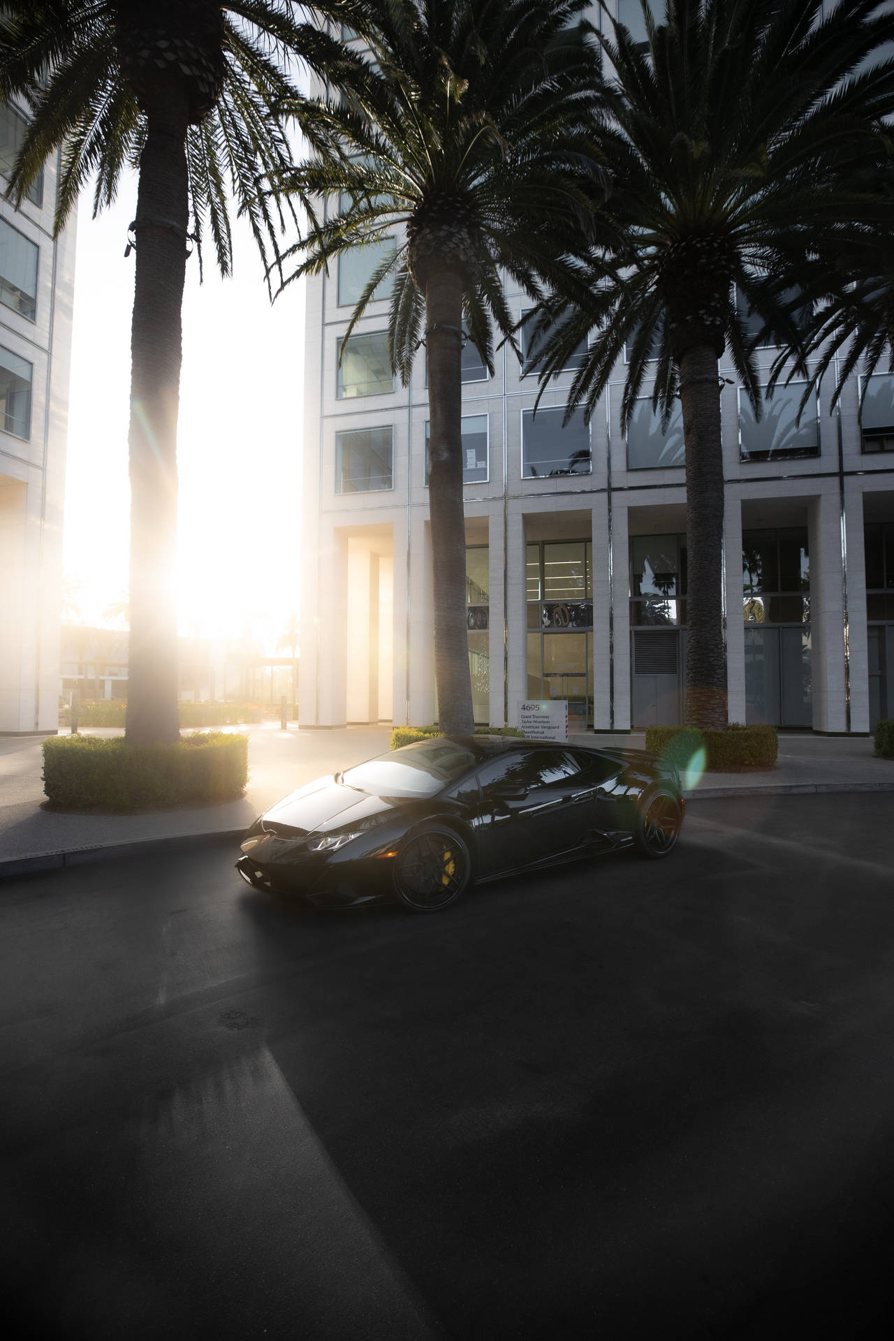 Sunset Lamborghini Galaxy