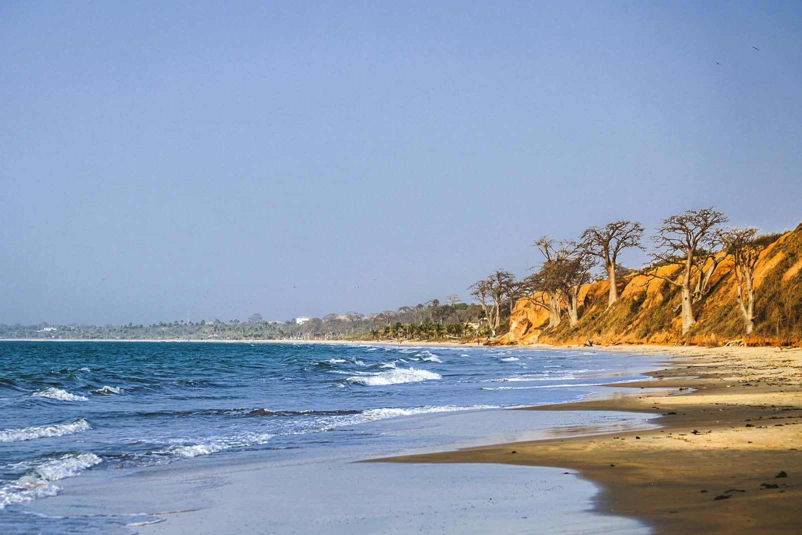 Sunset Over The Gambia River Wallpaper