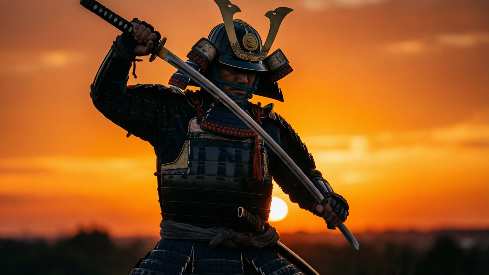 Sunset Samurai Papéis de Parede