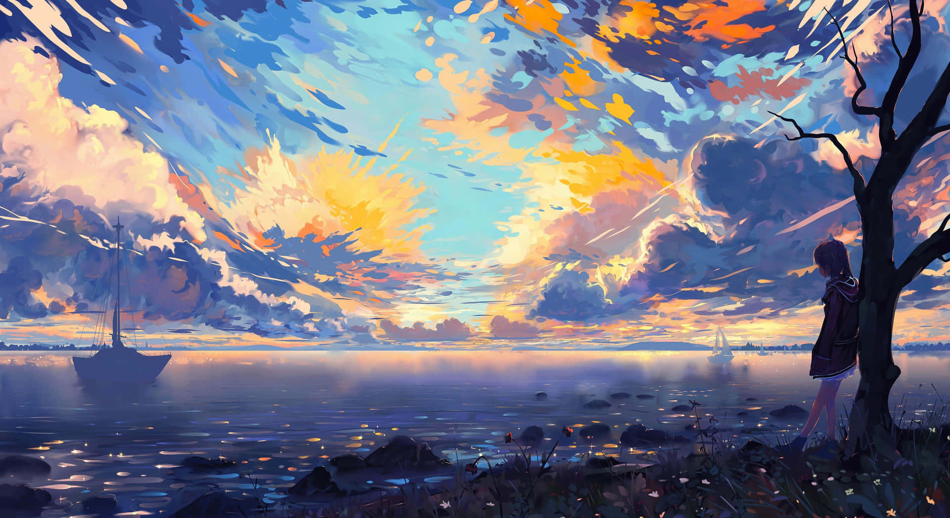Sunset_ Serenity_by_the_ Sea.jpg Wallpaper