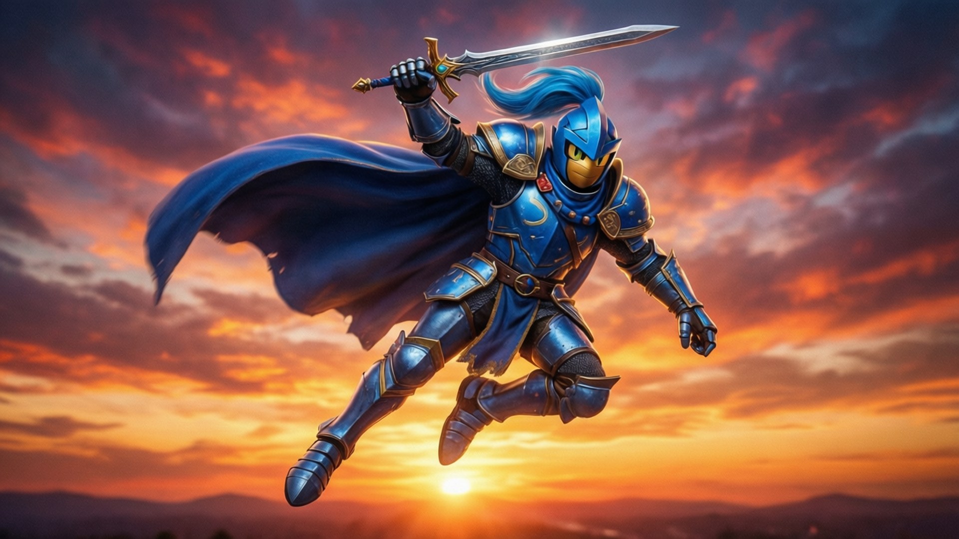 Sunset Soar Wallpaper