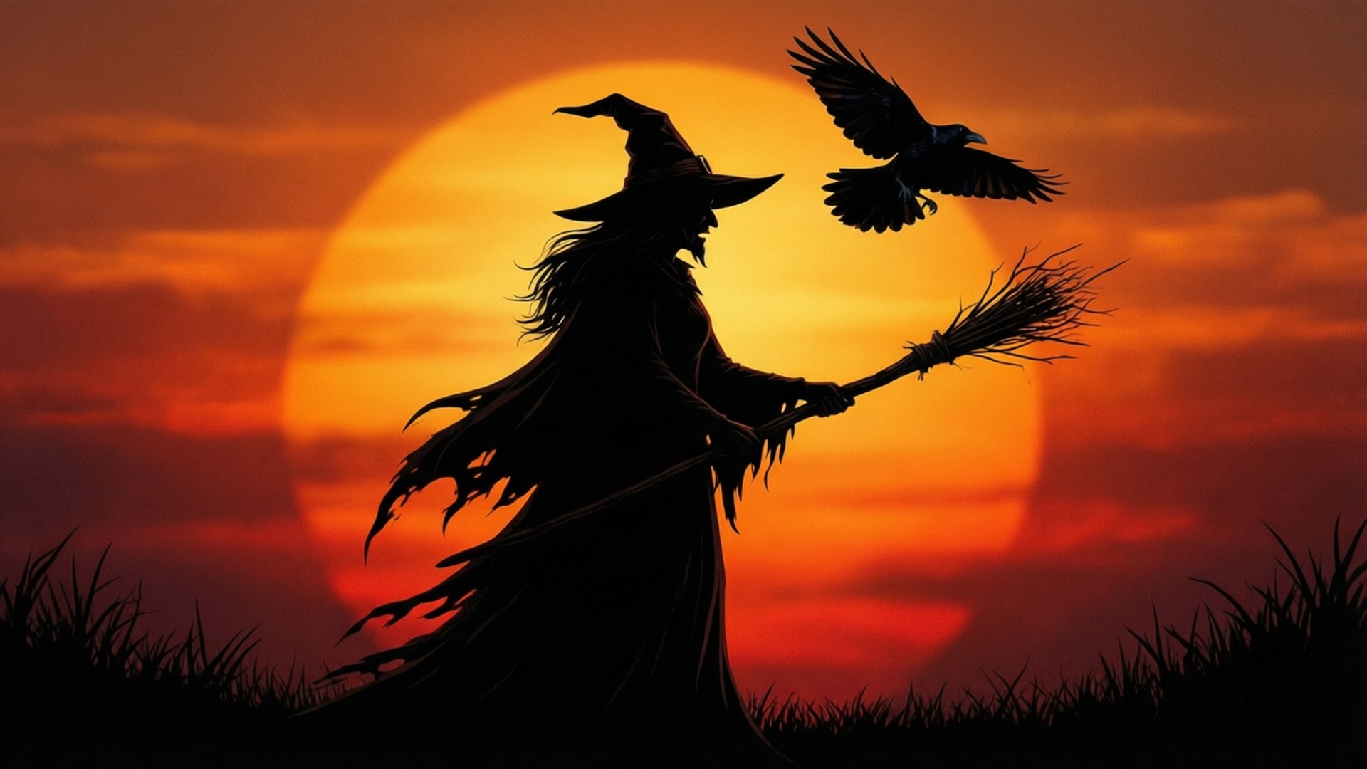 Sunset Sorcery Bakgrunner