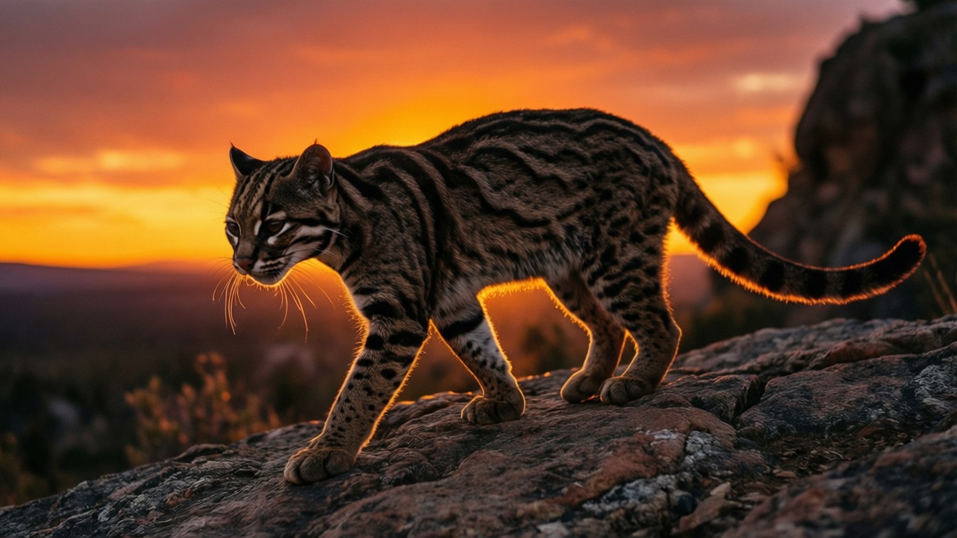 Zonsondergangjager Achtergronden