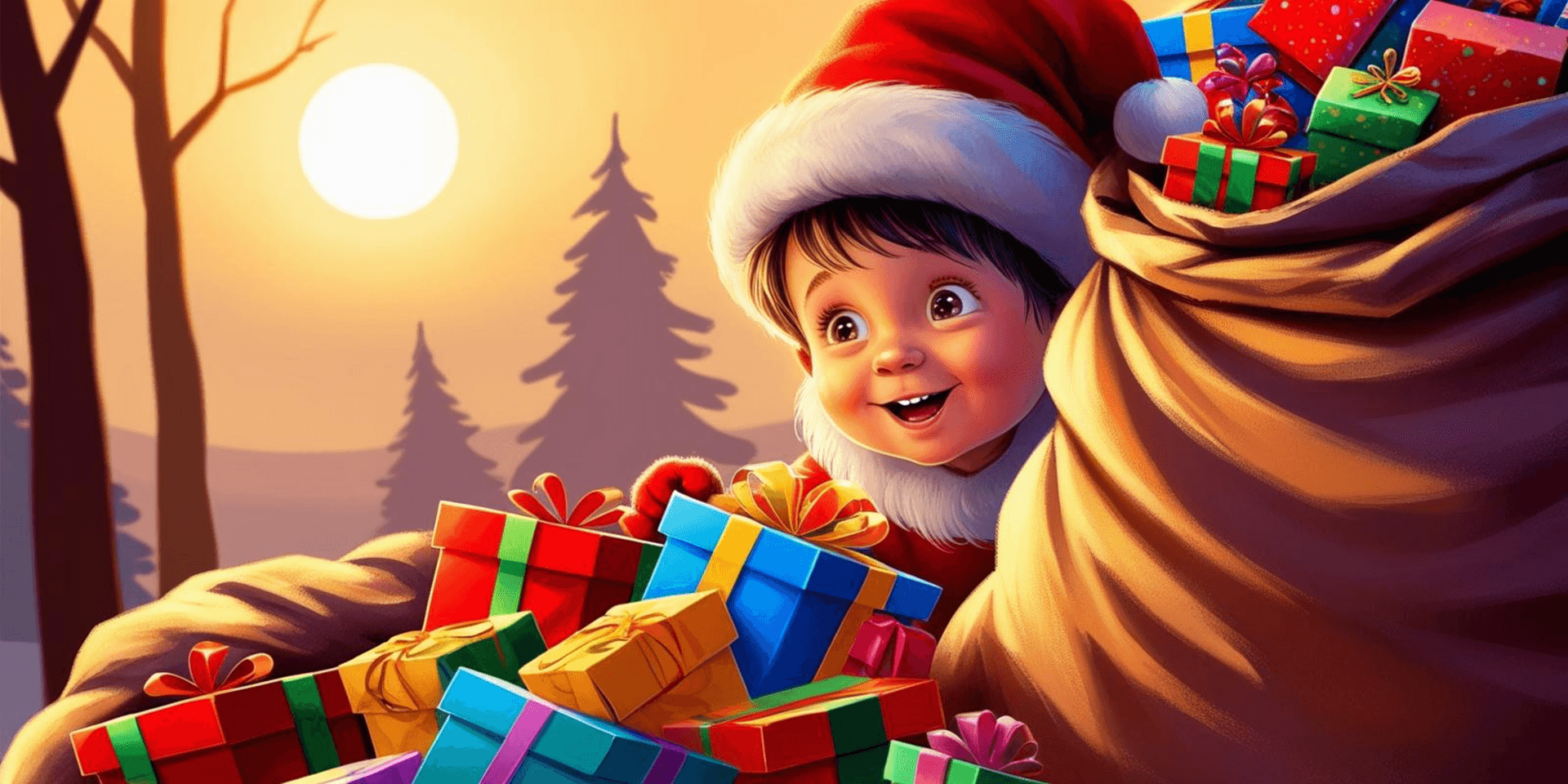 Sunset Through Airplane Window Wallpaper