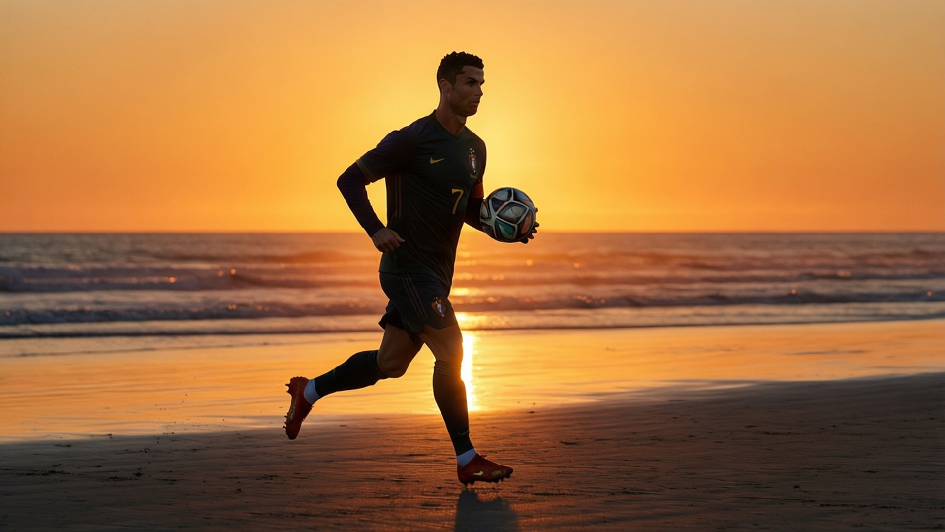 Sunset Training Wallpaper