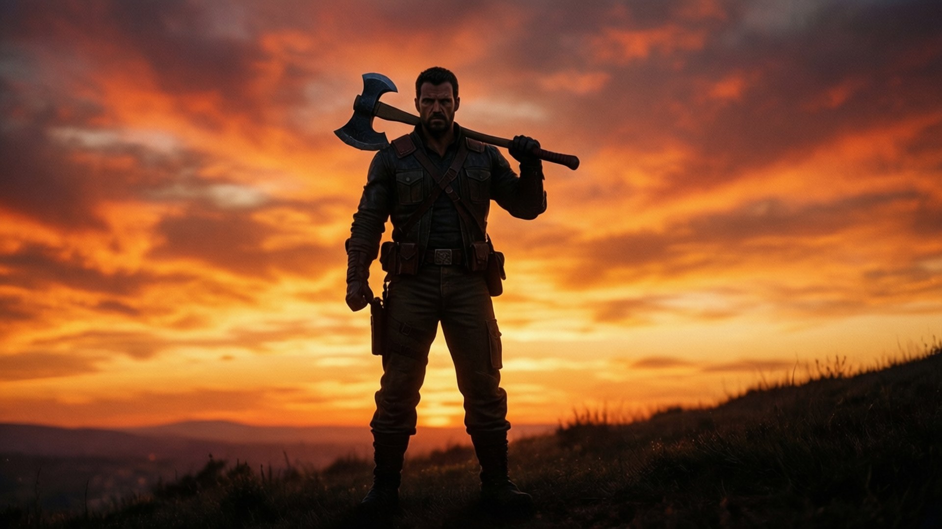 Sunset Warrior Wallpapers