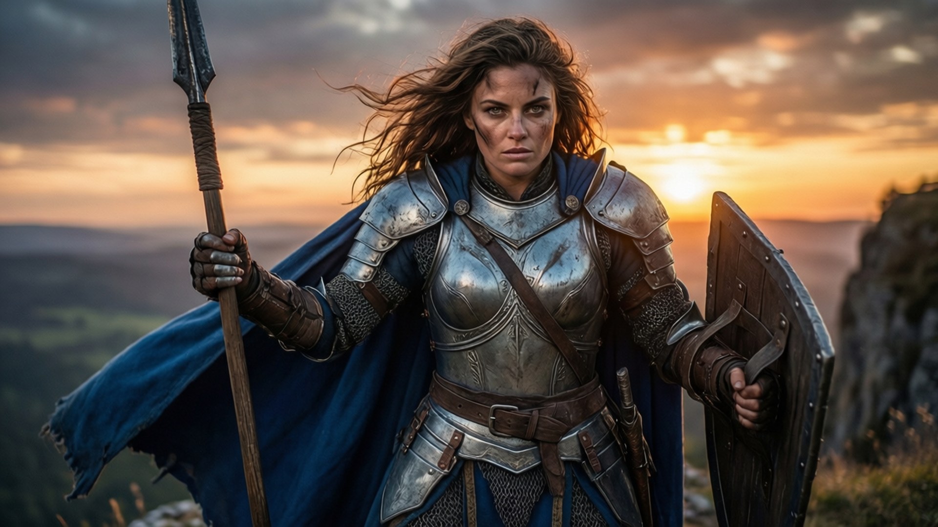 Sunset Warrior Sfondi