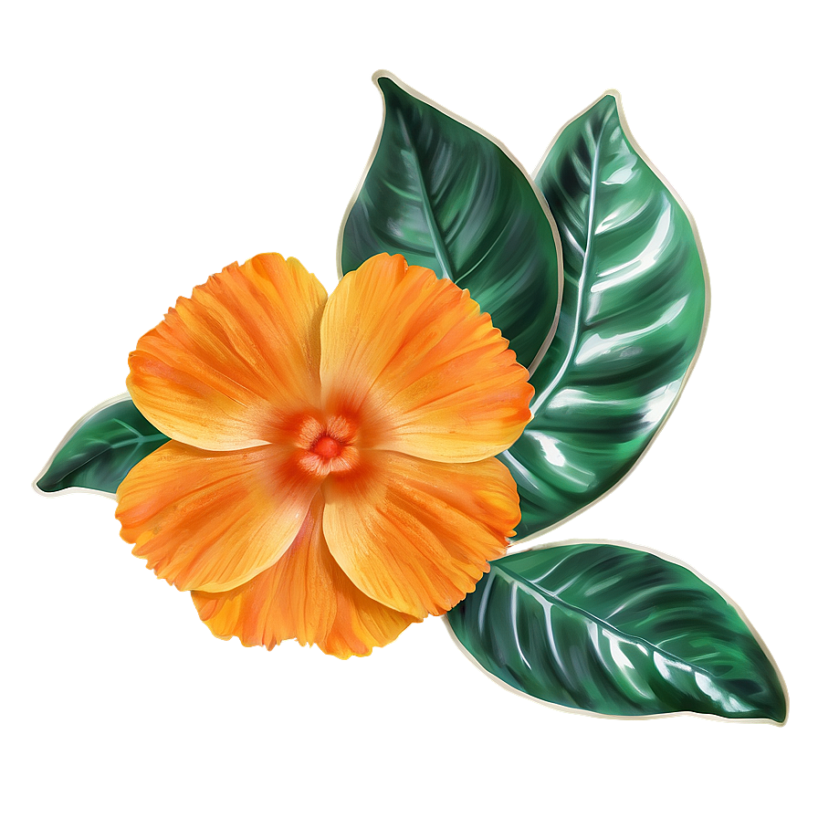 Sunshine Orange Petal Png 06122024 PNG