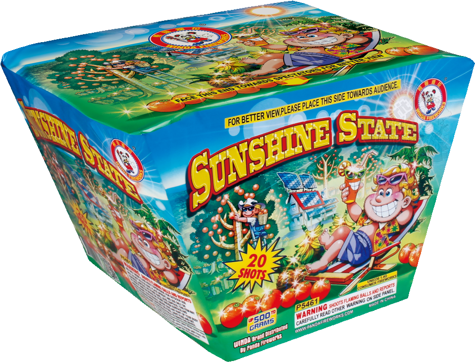 Sunshine State Firework Package20 Shots PNG