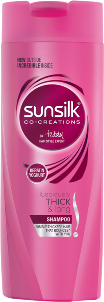 Download Sunsilk Co Creations Thick Long Shampoo Bottle Wallpapers Com