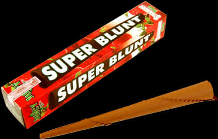 Super Blunt Packagingand Product PNG