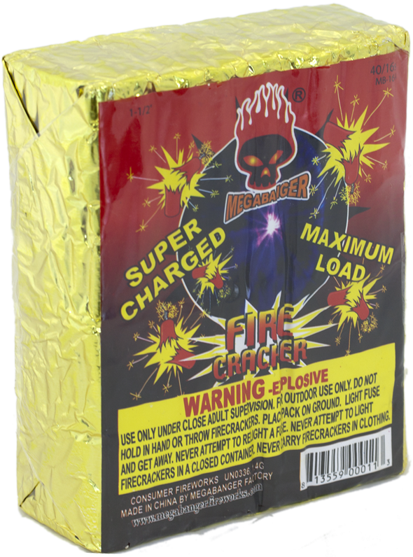 Super Charged Maximum Load Firecracker Pack PNG