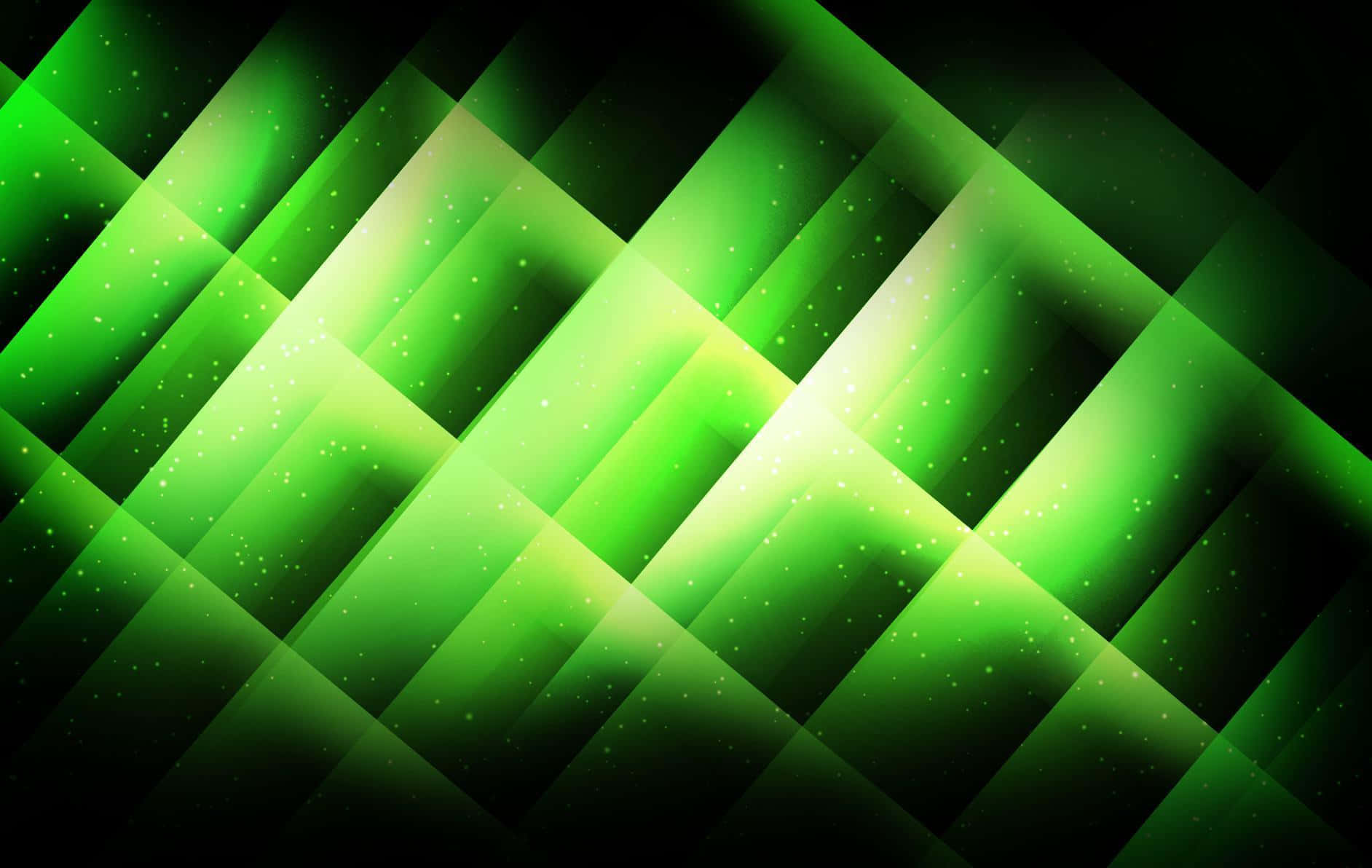 Fondoabstracto Verde Con Luces Fondo de pantalla
