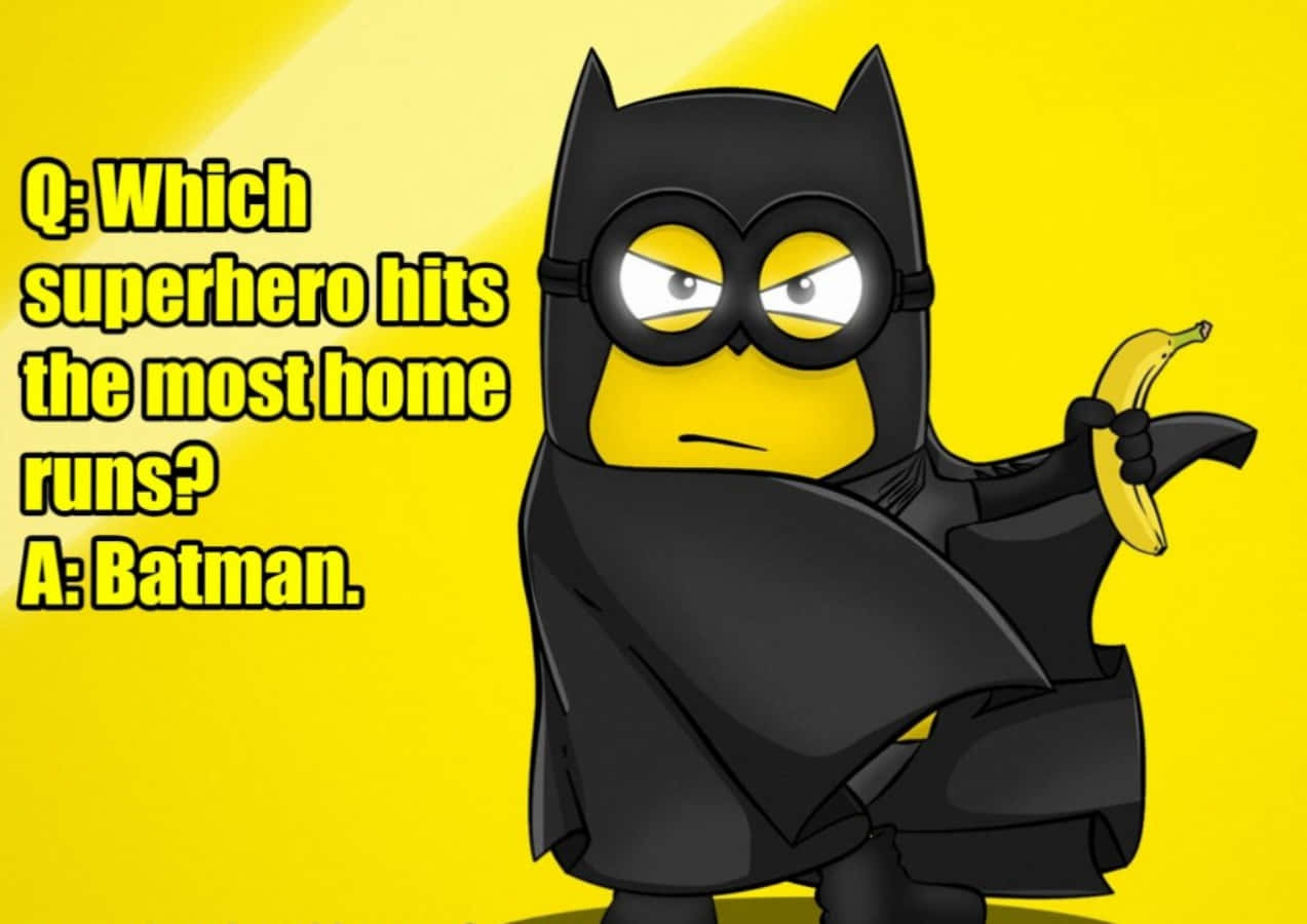 Super Funny Minion Batman Picture