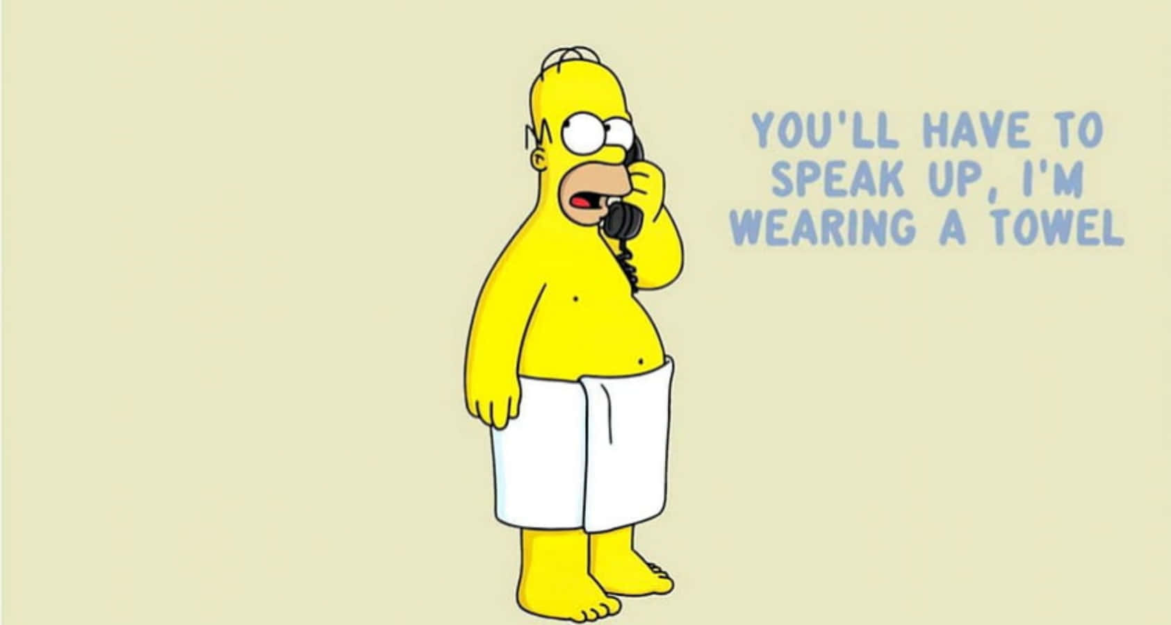 Superrolig Homer Simpson Bild.