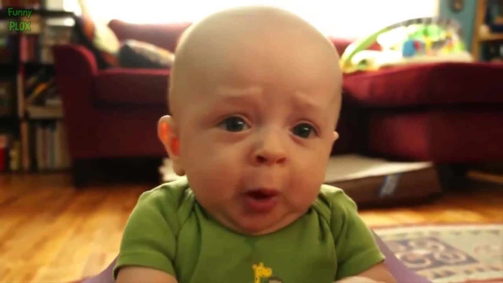 Super Funny Baby Face Picture