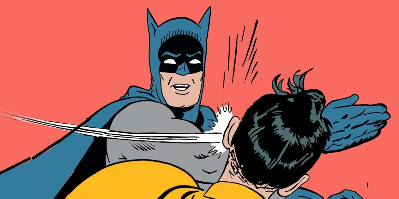 batman slapping robin meme what does the fox say