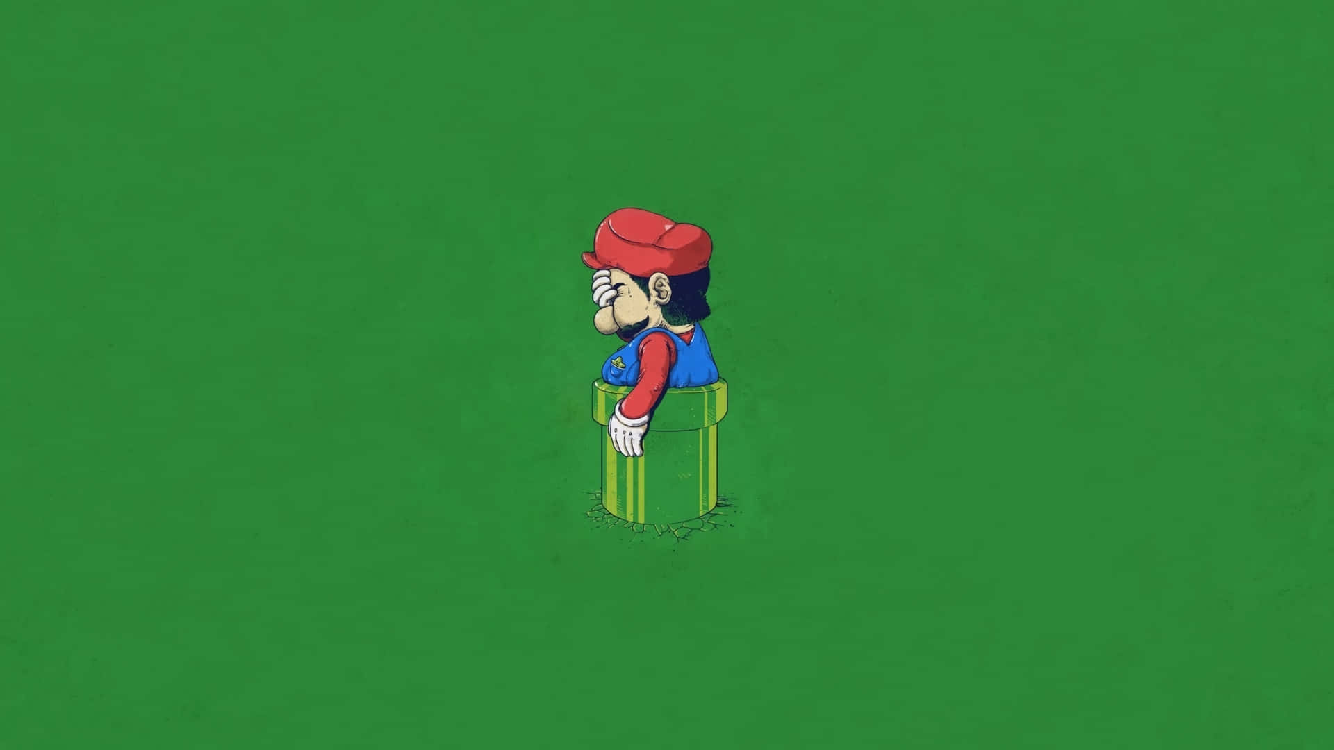 Super sjovt Super Mario billede