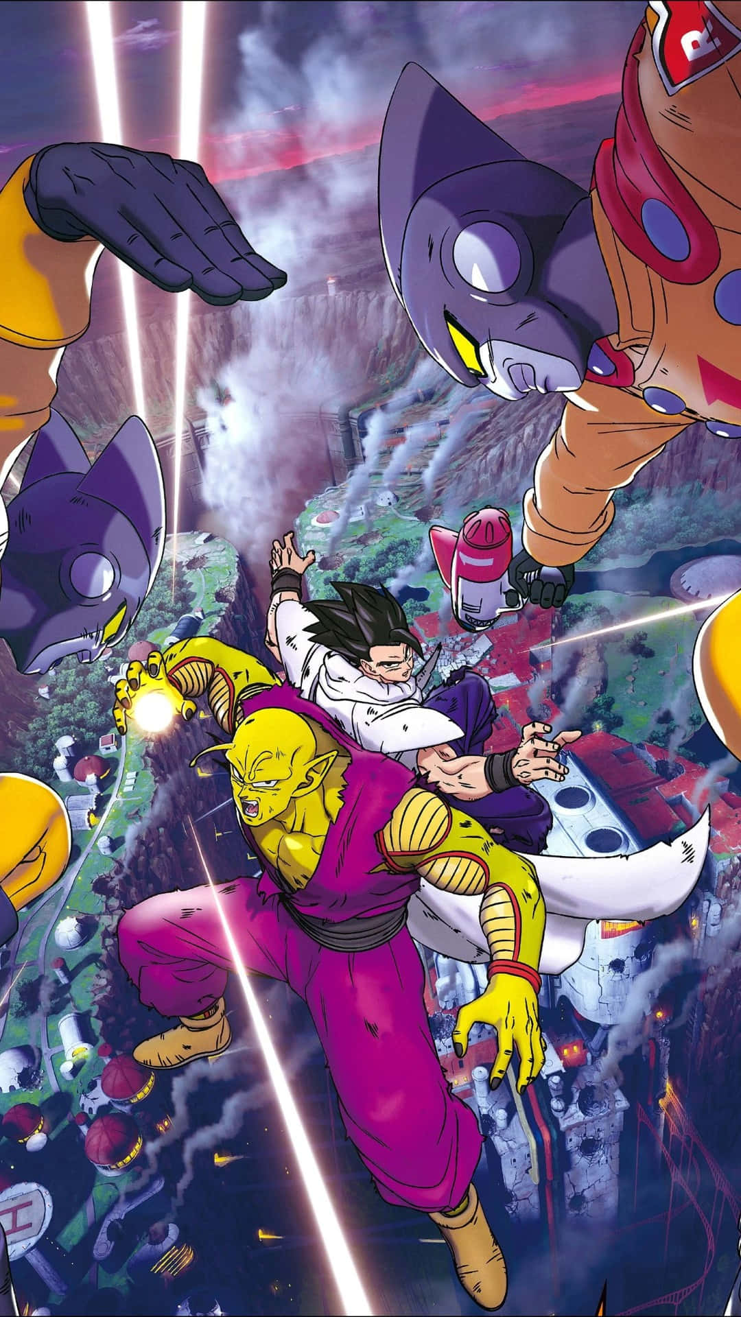 Download Experience Powerful Superhero Warriors in Dragon Ball Heroes  Wallpaper