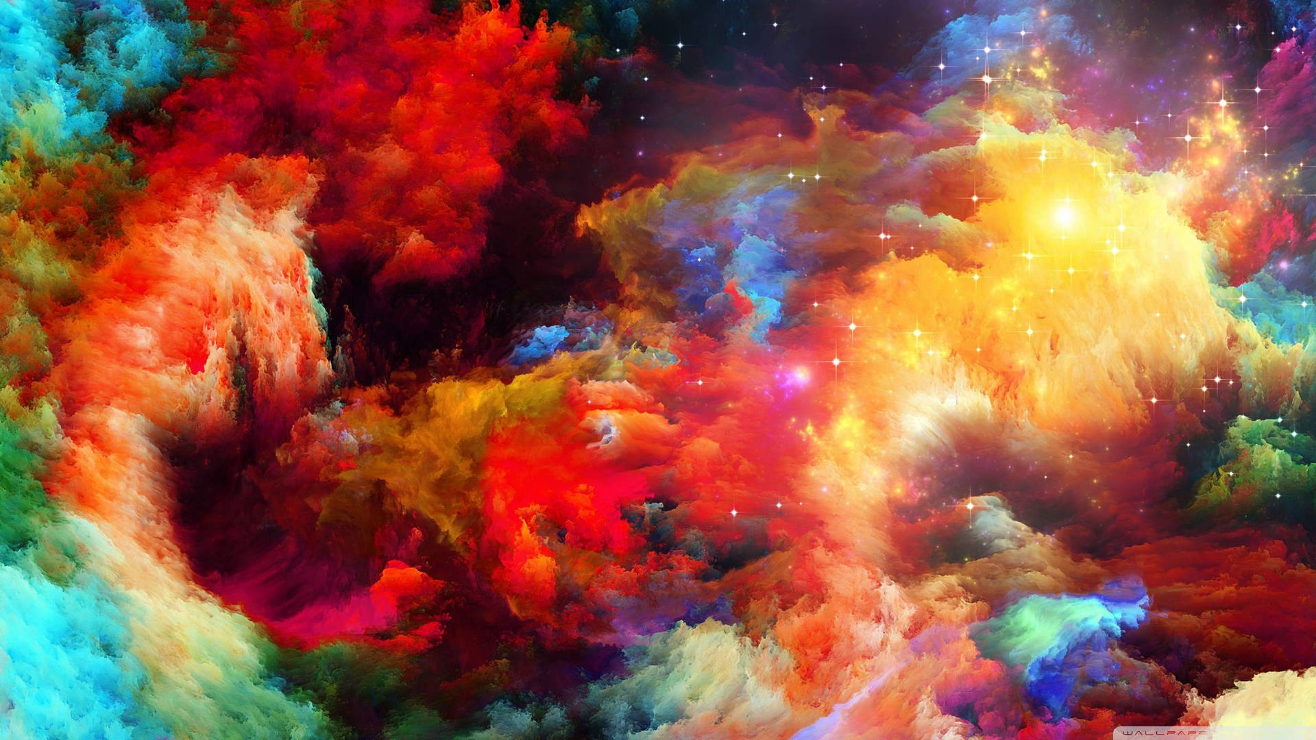 Superhoheauflösung: Weltraum Wolken Wallpaper