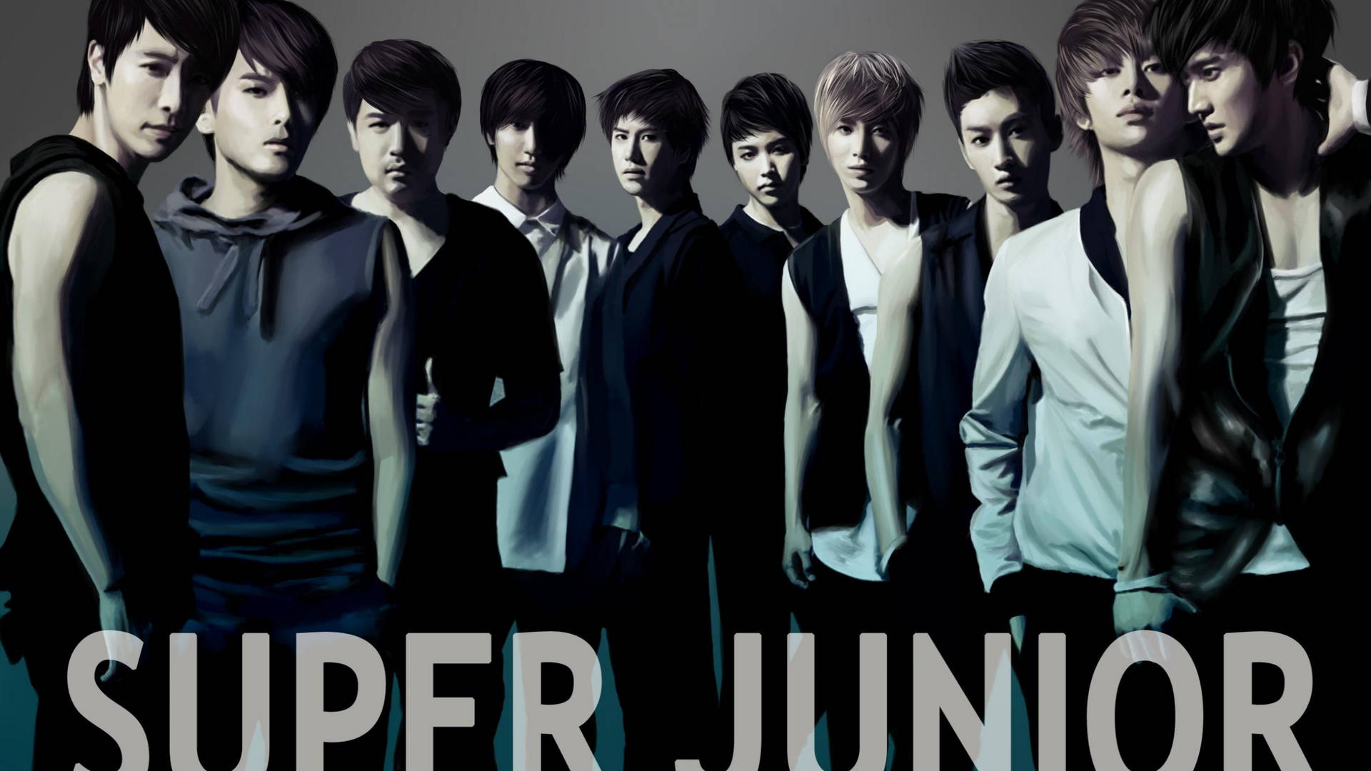 Super Junior Ol Lærred Wallpaper
