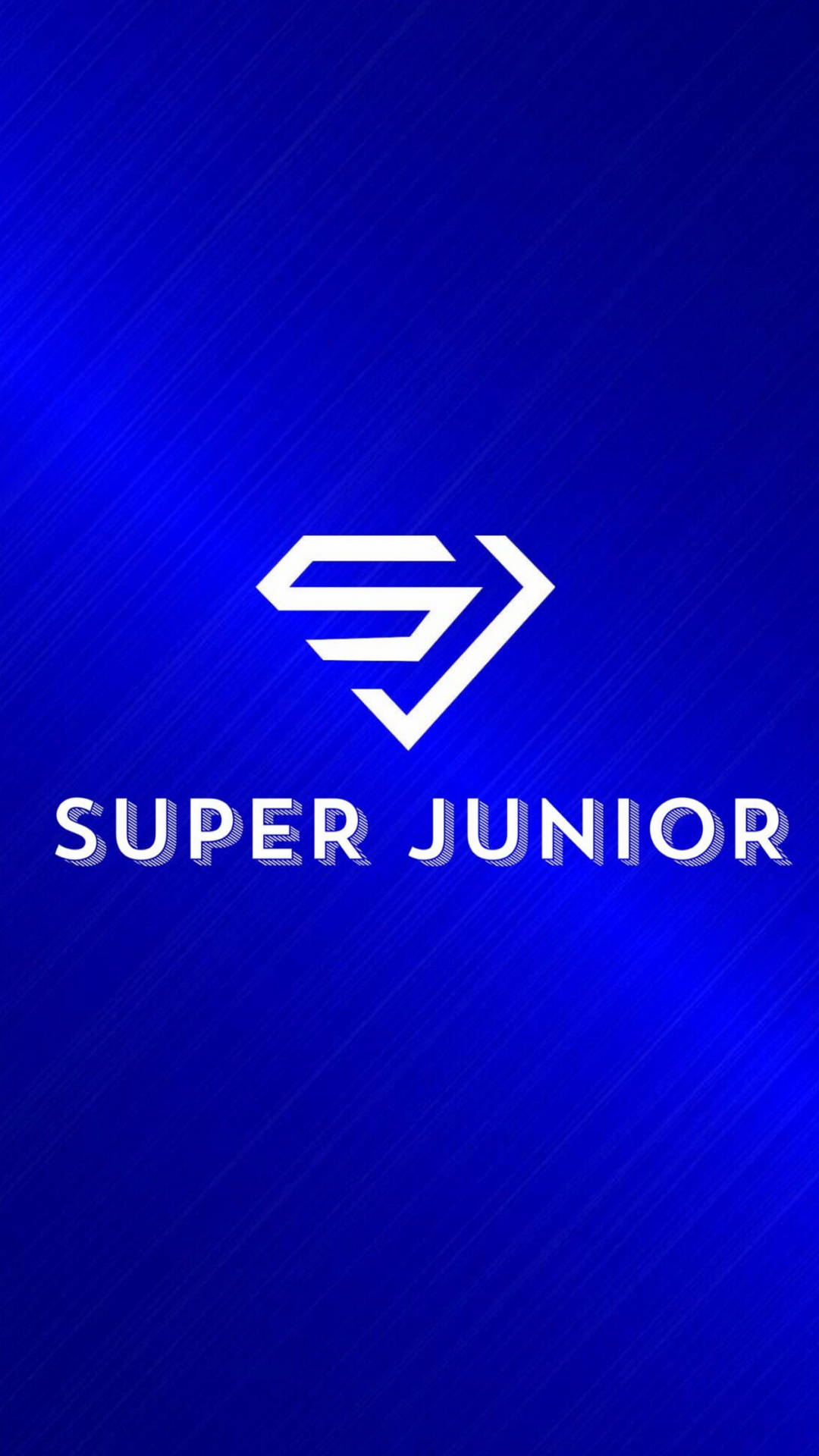 Superjunior Enkel Logotyp Wallpaper