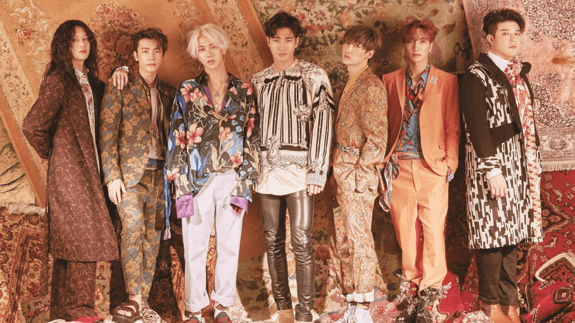 Super Junior Vintage Wallpaper