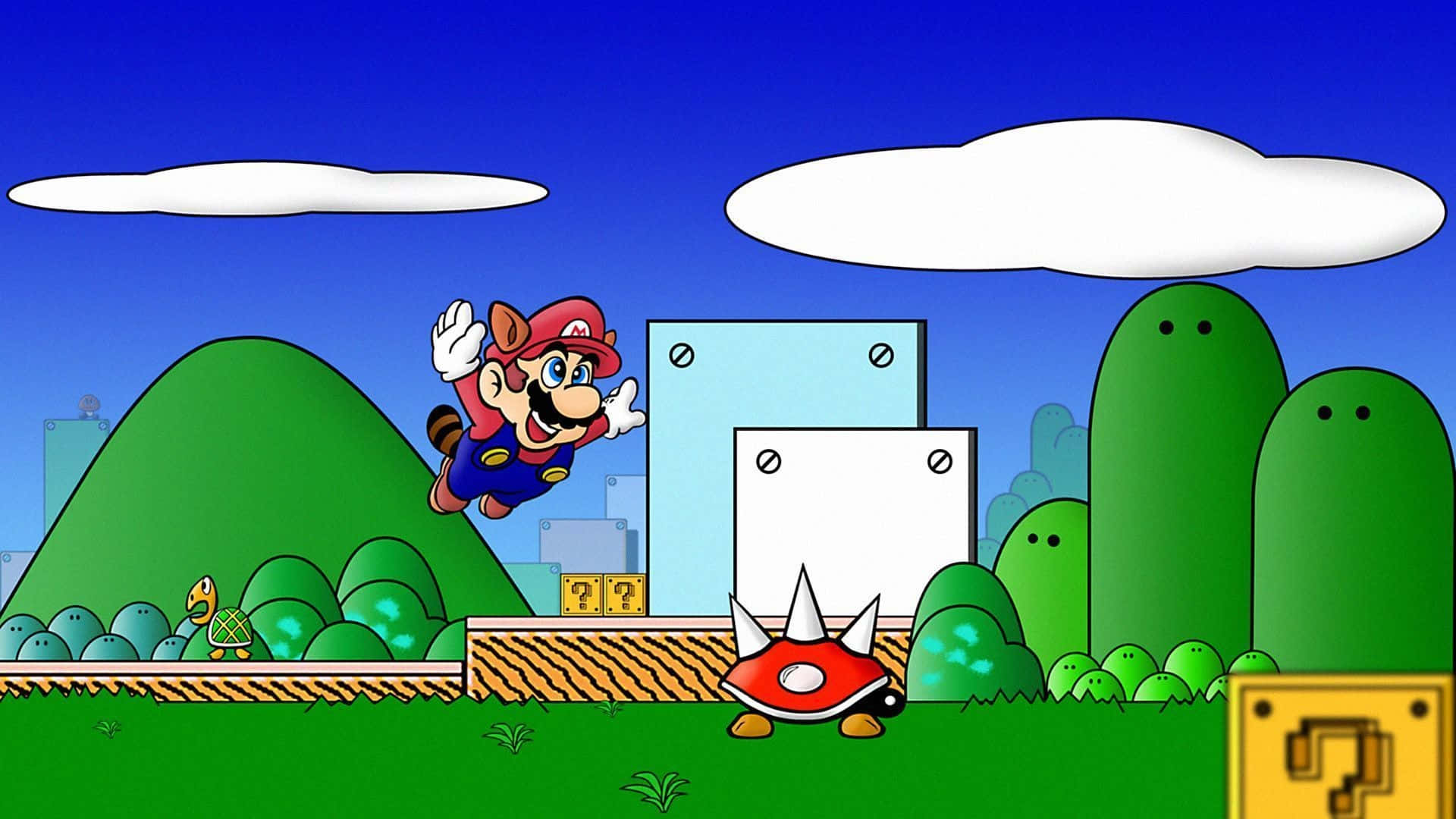 Super Mario 3D World: Klar til at tage på de kommende eventyr! Wallpaper