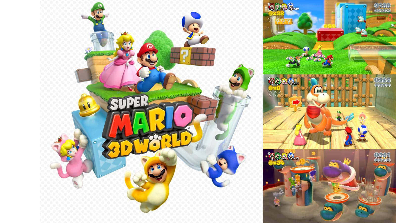 Super Mario 3d World - Nintendo Nintendo Nintendo Nintendo Nintend Wallpaper