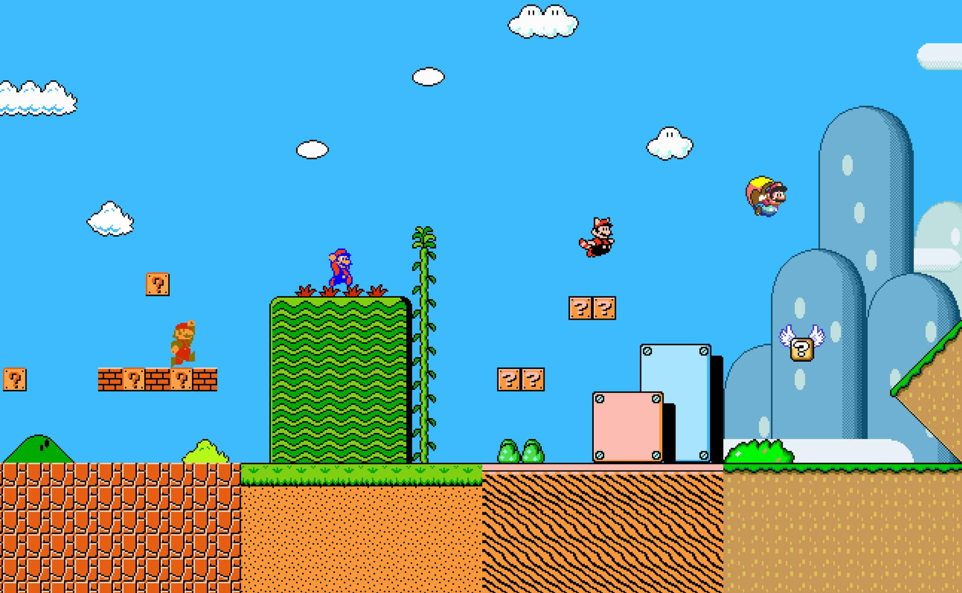 Disfrutade La Diversión Clásica De Los Videojuegos Con Super Mario