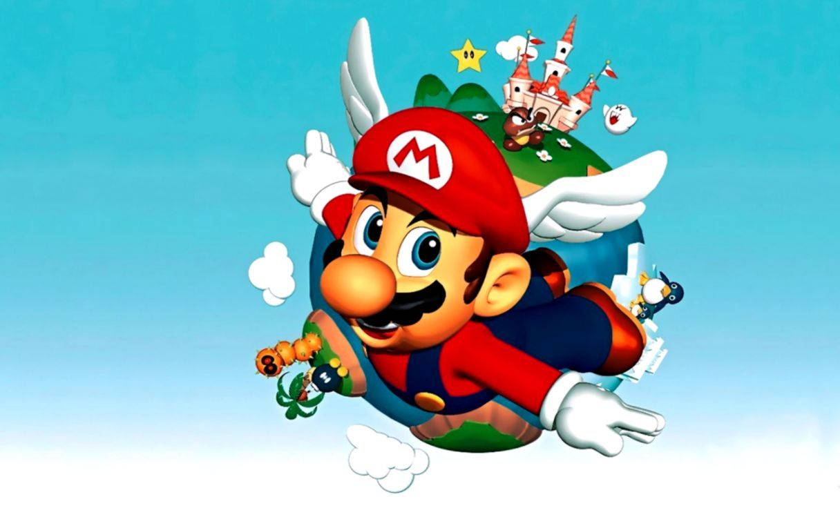 Super Mario Bomb-omb Battlefield Remix Wallpaper