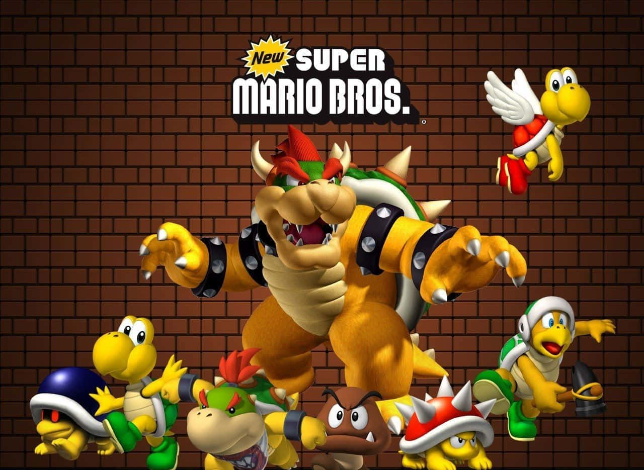 Planode Fundo Do Super Mario Bros 1280 X 935