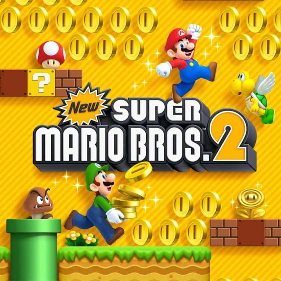 Super Mario Bros 2 - Jump into Adventure Wallpaper