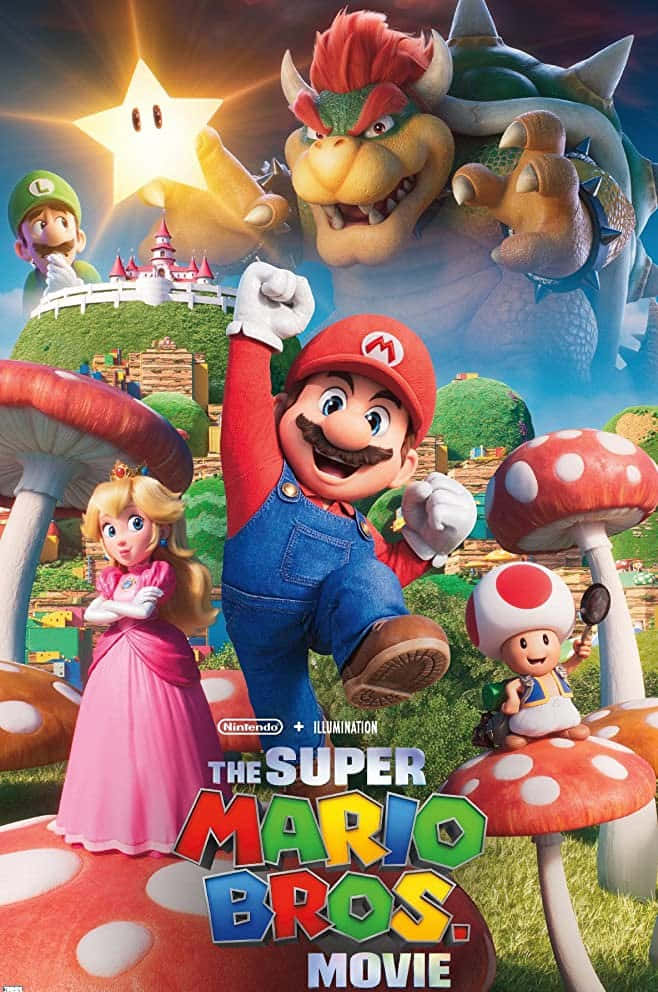 Super Mario Bros Movie Poster Wallpaper